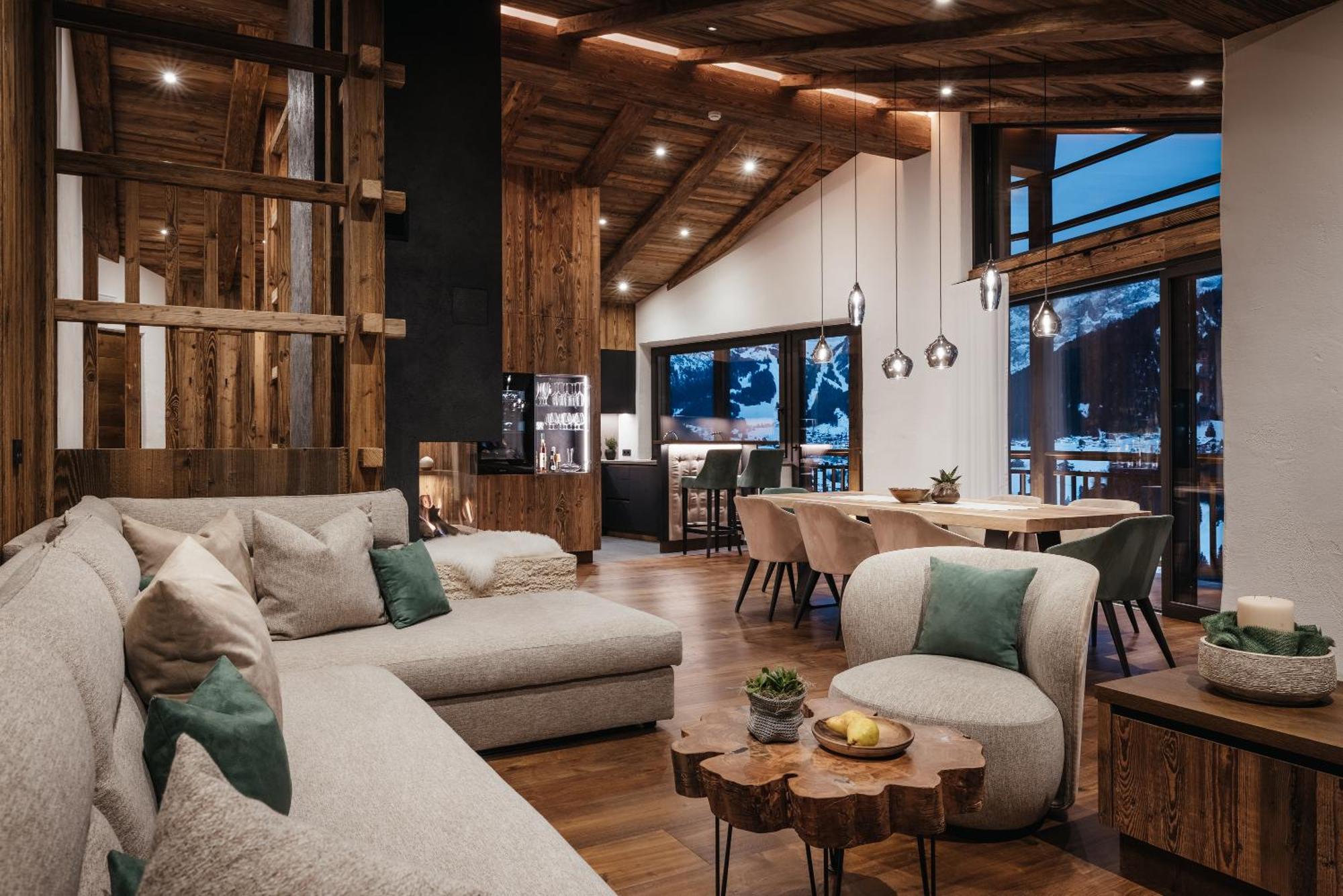 Luxury Chalet Lefiro Santa Cristina Val Gardena Esterno foto